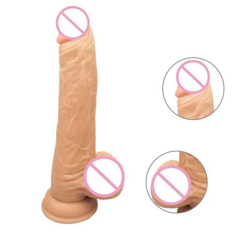 Nxy-Dildos, großer Hengst, lang und dick, Simulationspenis, weibliches Masturbationsgerät, männliche Wurzel, umgekehrtes Modell, Produkt für Erwachsene, Fake 0316