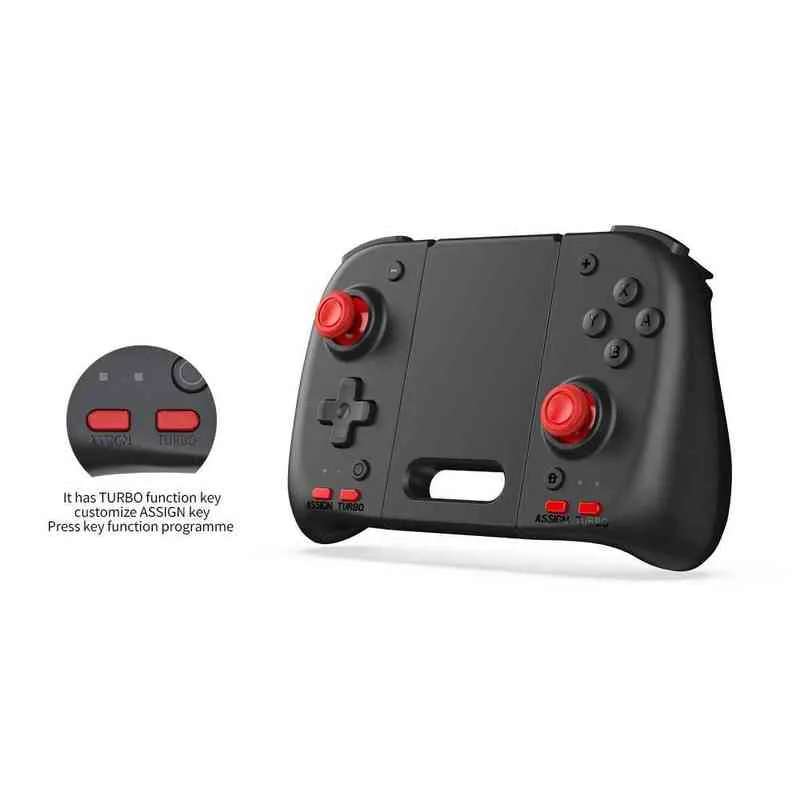 2022 New for Nintendo Switch OLED Gamepad Controller Handheld Grip Left&Right Split Wireless Handle Console for NS OLED Joypad H220421