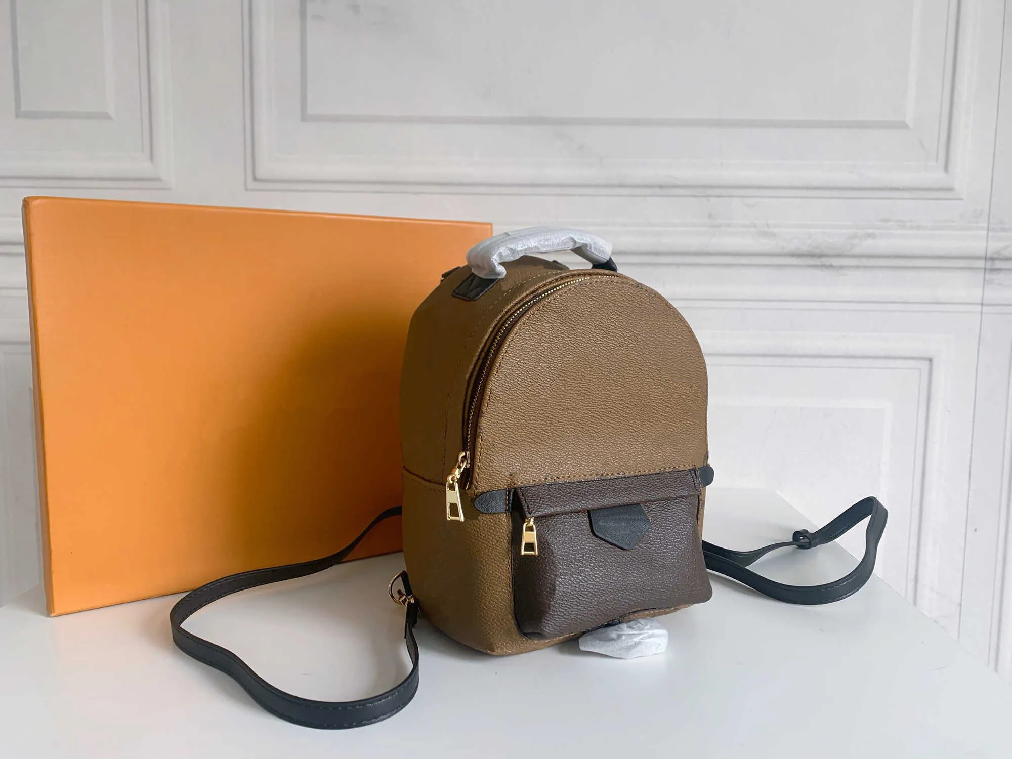 Top quality mini backpack canvas school bags fashion women rucksack genuine leather shoulder bag female knapsack 00