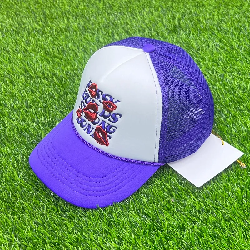 czapki baseballowe Męskie klasyczne literę kulki Summer Woman Sun Hats Regulowany kapelusz na świeżym powietrzu Seksowna warga 5942761