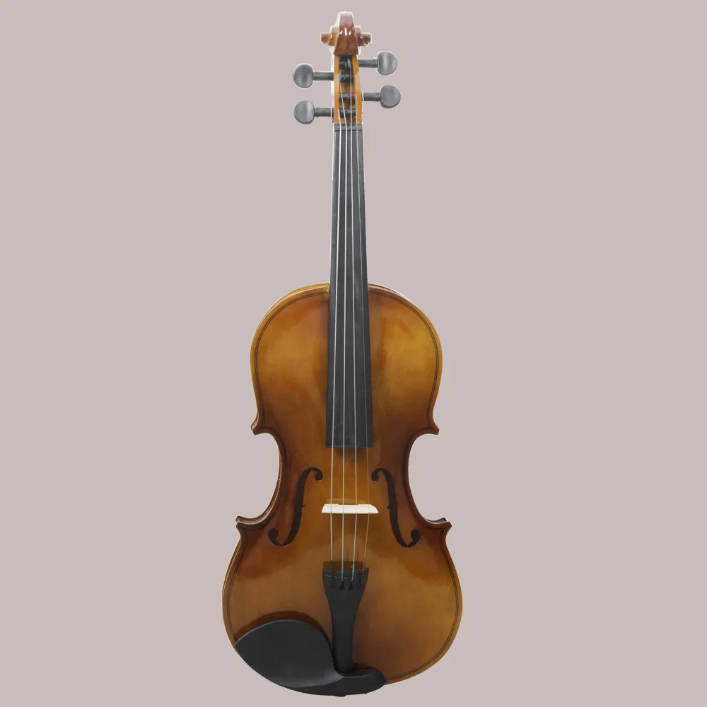 고급 바이올린 레트로 프로 바이올린 4/4베이스 우드 수제 전문 바이올린 4/4 연주 악기의 전체 범위
