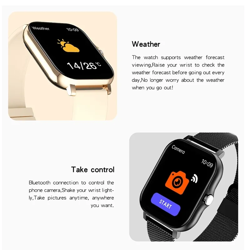 For Xiaomi Samsung Android Phone Reloj Inteligente Mujer Custom Dial watch Women Bluetooth Call 2021 Smart Watch Men237C