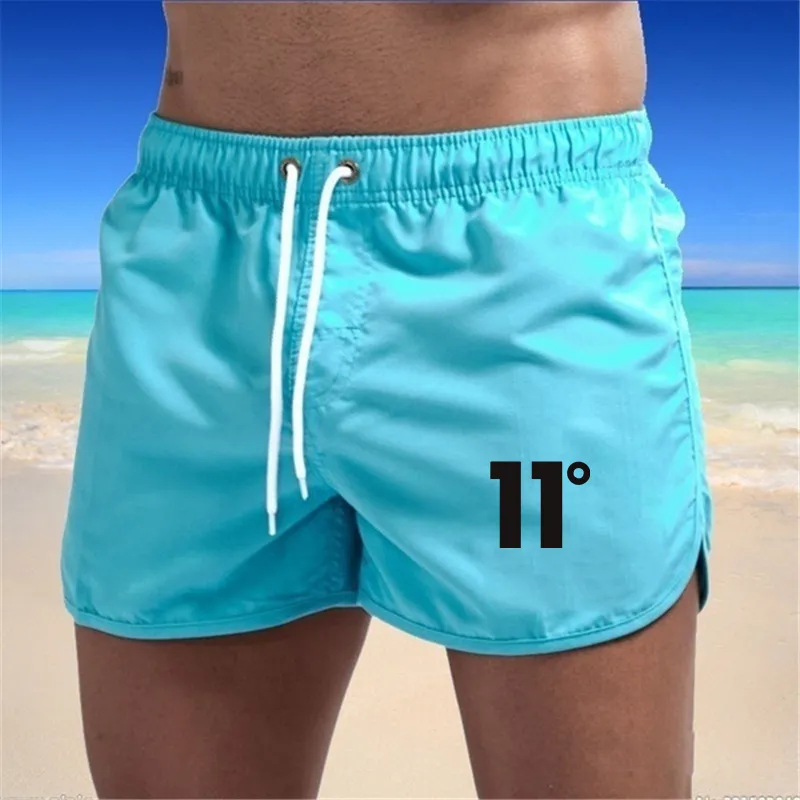 Summer Beach Bard Short Pants Swimming Trunks Men For Boys Swim Shorts som kör sexiga baddräkter Volleyboll Underkläder 220621