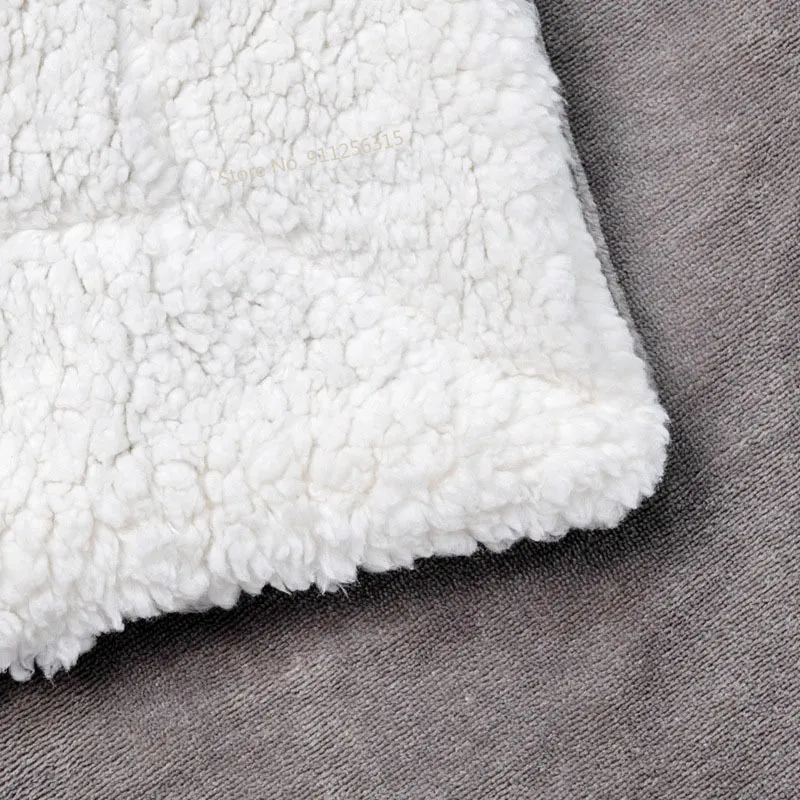 Image sur mesure couverture bricolage impression 3D couverture Sherpa sur lit textiles de maison couvertures oniriques en laine d'agneau sur les lits pour cadeau 220616