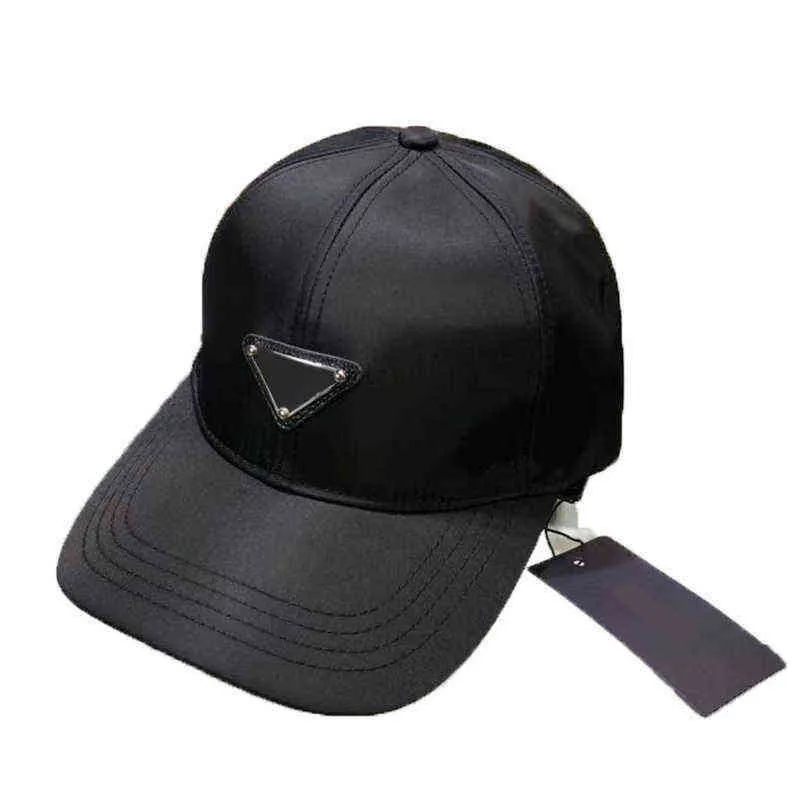 Spring Designer Baseball Cap for Women Men Projektanci Hats Mens Bonnet P Trójkątowa czapka D2202091Z312G