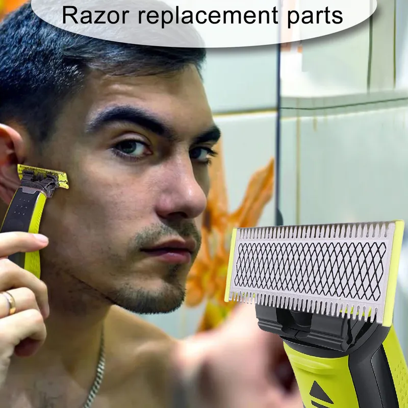 Мужчины ручной замены головки лезвия для бороды лопатки для борьбы с запасными аксессуарами для бритвы 220726