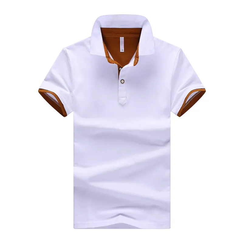 Polo da uomo di marca Polo da uomo di alta qualità in cotone manica corta Marche di abbigliamento Maglie Colletto estivo Colletto da uomo Top 5XL 220606