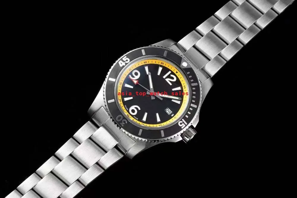 トップセラー5スタイルTFFは防水男性腕時計A17367D71B1A1オートデート44mmセラミックベゼルサファイアCAL 2824機械AU194I