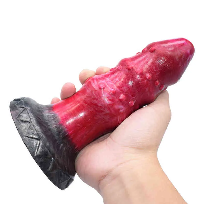 Nxy dildo's nieuwe vloeibare silicagel simulatie vormige penis voor mannen en vrouwen 0317
