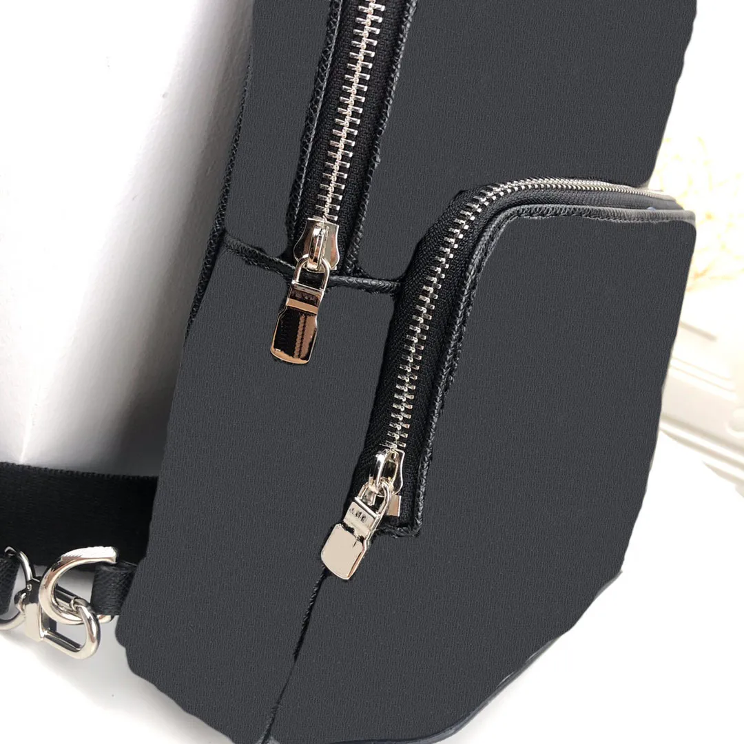 Modedesigner väskor damkedja äkta svart läder stor kapacitet axelväska hög kvalitet crossbody väska#41719259p