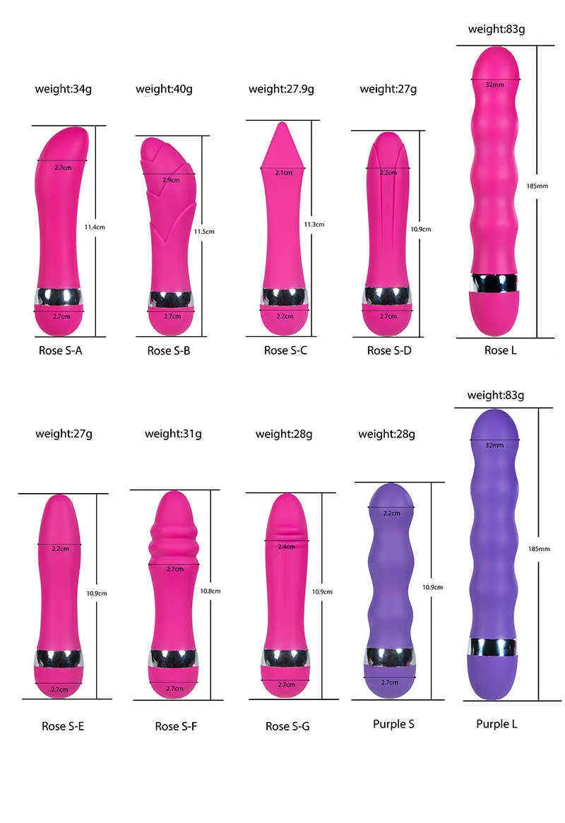 NXY vibrateurs prix usine jouets sexuels femmes Silicone Av bâton masseur femme gode pour g Spot Clitoris Stimulation 0411