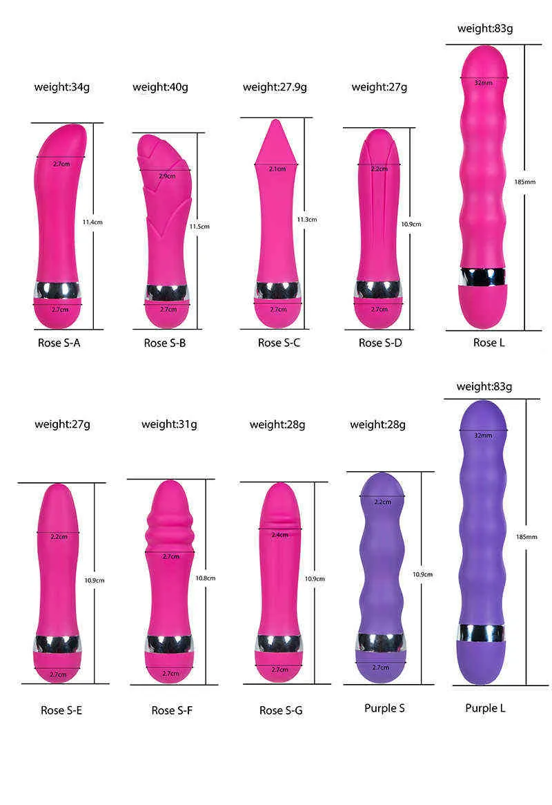 NXY Vibrators Factory Price Price Секс игрушки женские силиконовые AV Stick Massager женский фаллоимитатор для G Spot Clitoris стимулирование 0411