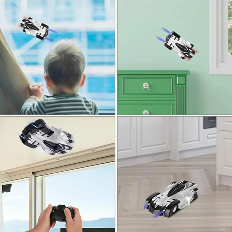 RC RemoteControlled Anti Gravity Drift Racing Car Electric Machine Drift Race Toys for Children Gift Boys Kids 220621