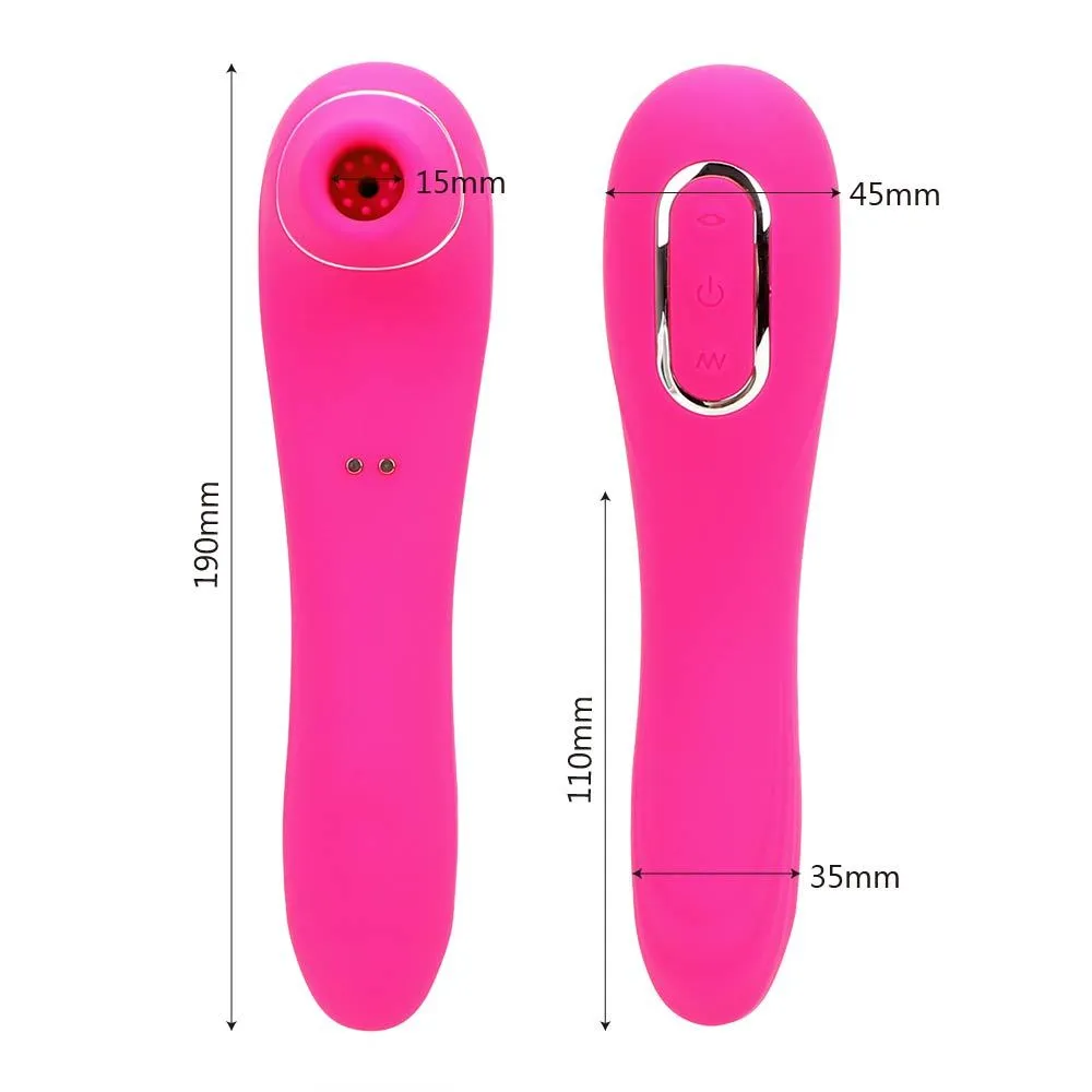 Klitoris Stimulator 10 Geschwindigkeiten Klitoris Sauger Vibrator Nippel Saugen sexy Spielzeug für Frauen Oral Lecken Zunge Vibrieren