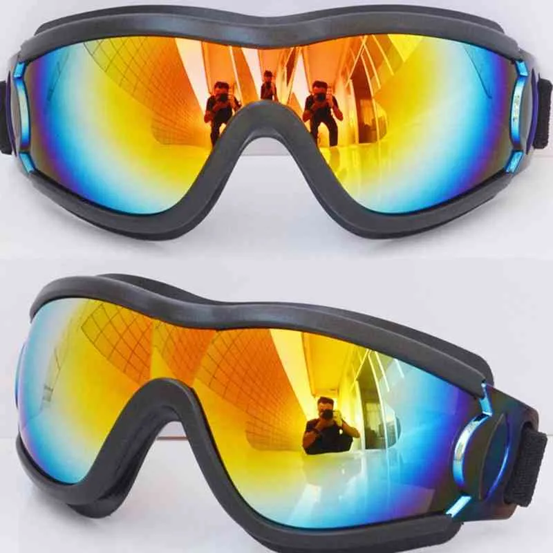 2022 NEW Kid Goggles Winter Windproof Skiing Glasses Goggles Outdoor Sports Glasses Ski Goggles Dustproof Cycling Sunglasses Y220428