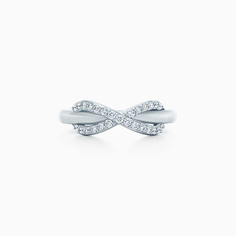 T 925 Sterling Silber Bogen Ring Serie Frauen Hochzeit Diamant Damen schöne Ringe Strass vergoldet Modeschmuck