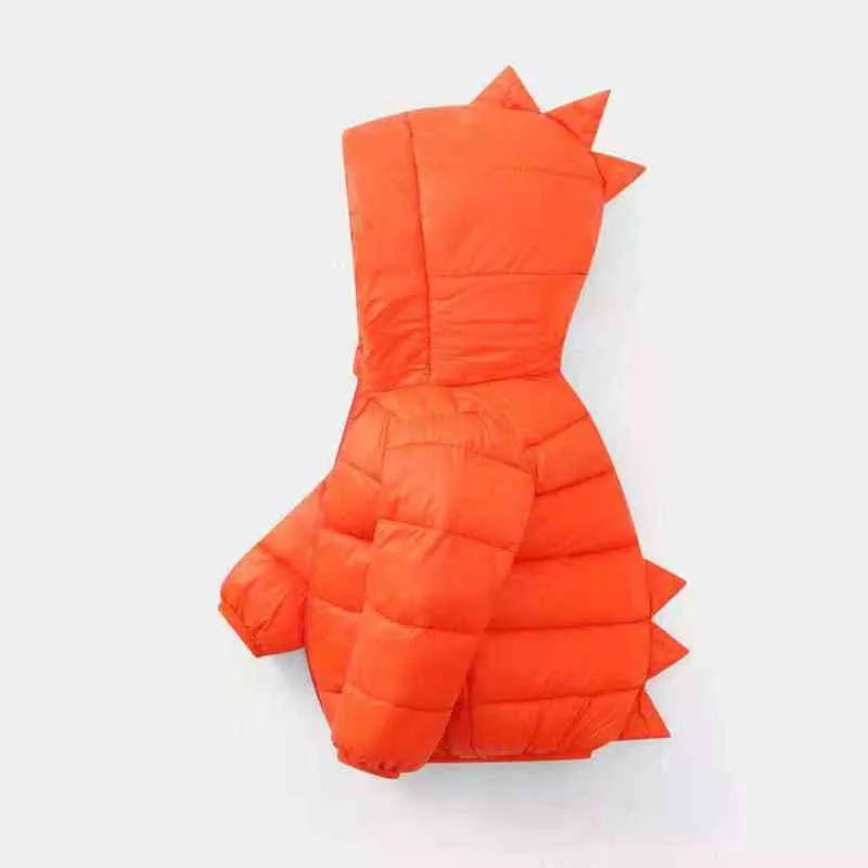 Hiver Chaud Veste Pour Bébé Fille Garçon Automne Coton Dessin Animé Dinosaure Épais À Capuche Survêtement Mignon Filles Vestes Vêtements Pour Enfants J220718