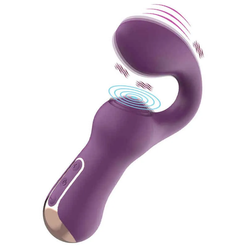 Vibradores suprimentos para adultos cobrando choque forte massagem de vibração got stick fêmea masturbação vibrador 220713