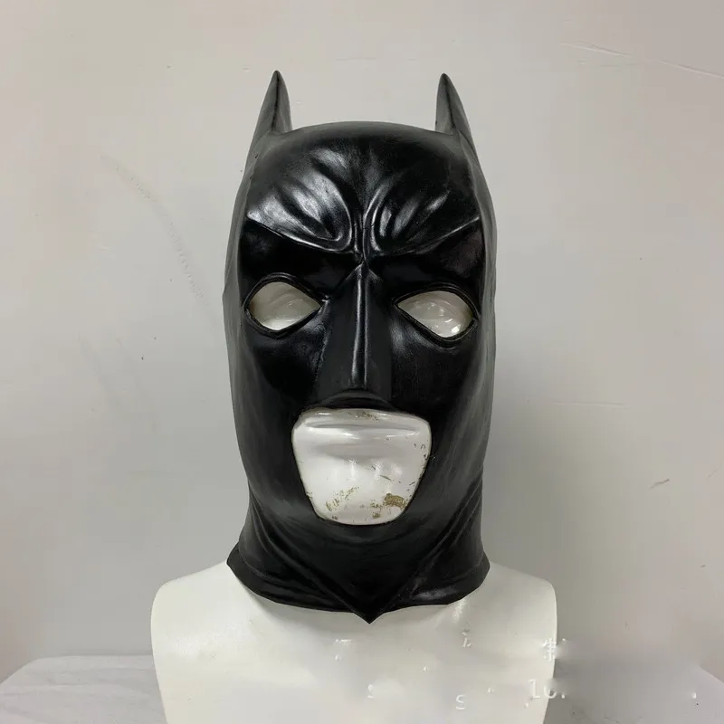 Dark Knight Bruce Wayne Joker Cosplay Masks fladdermöss 11 Reduction Full Face Helmet Soft PVC Latex Mask Halloween Party Props 22071291Z