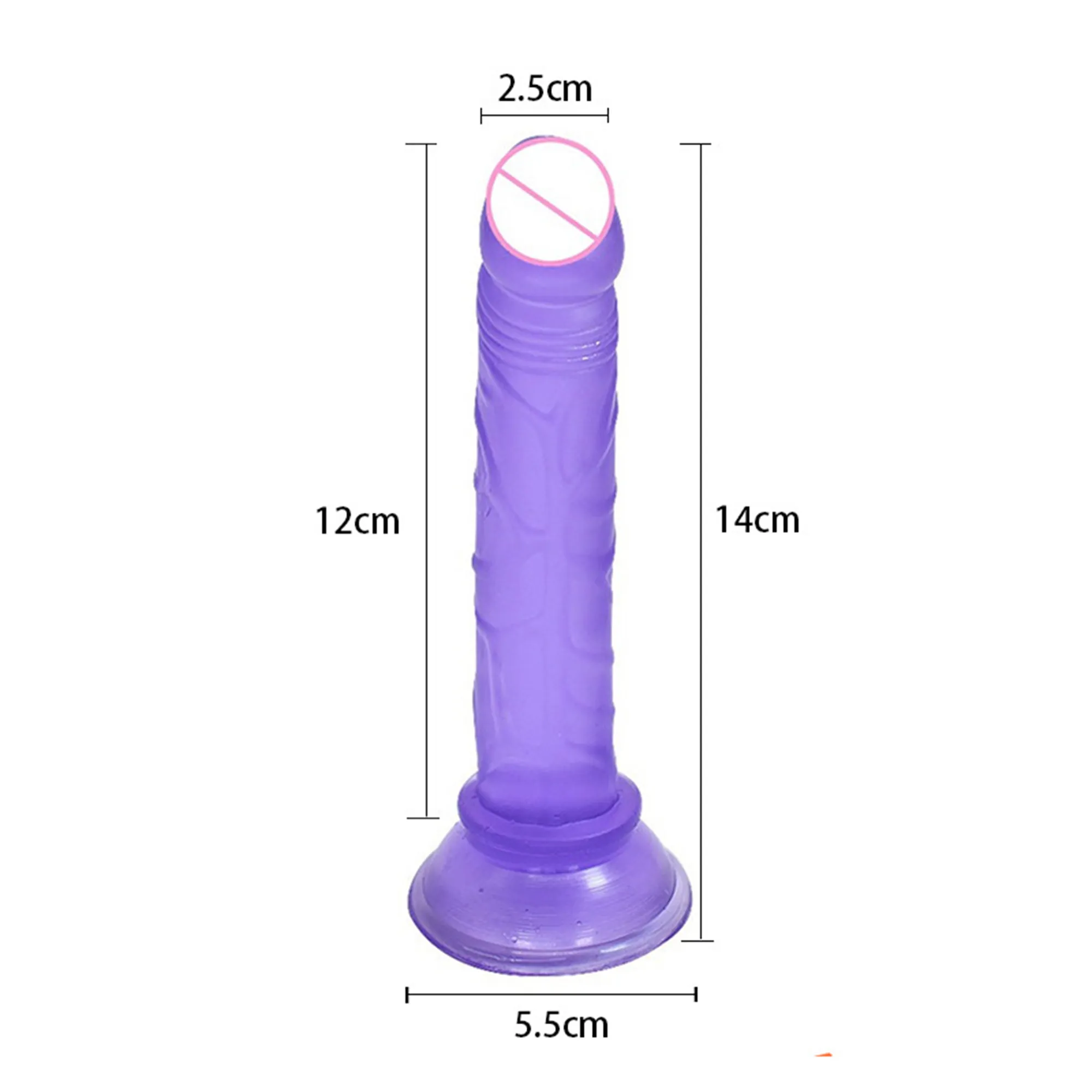Mini godes gelée douce petite ventouse artificielle pénis vagin Plug Anal produits pour adultes jouets sexy pour femmes masturbateur