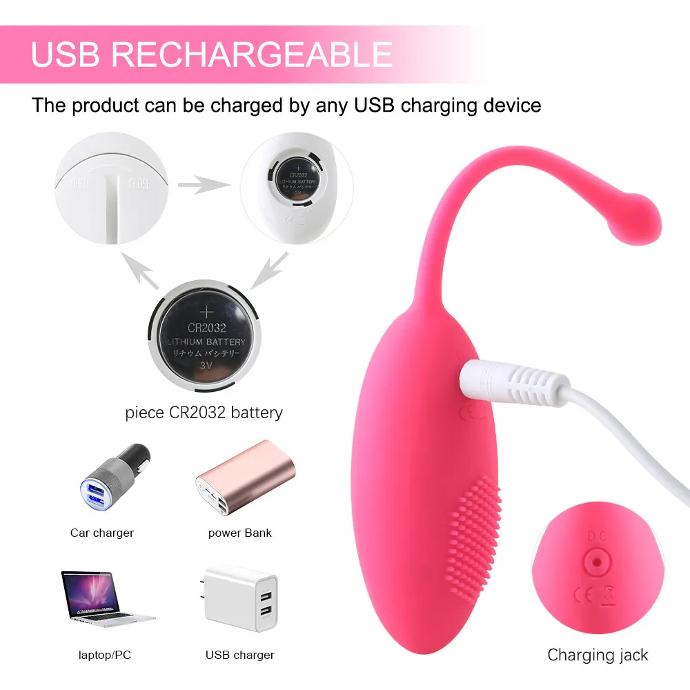 Wireless Remote Control Vibrator for Women sexy Toys Adult Female Mastubator Vibrating Egg Vagina Massager Erotic