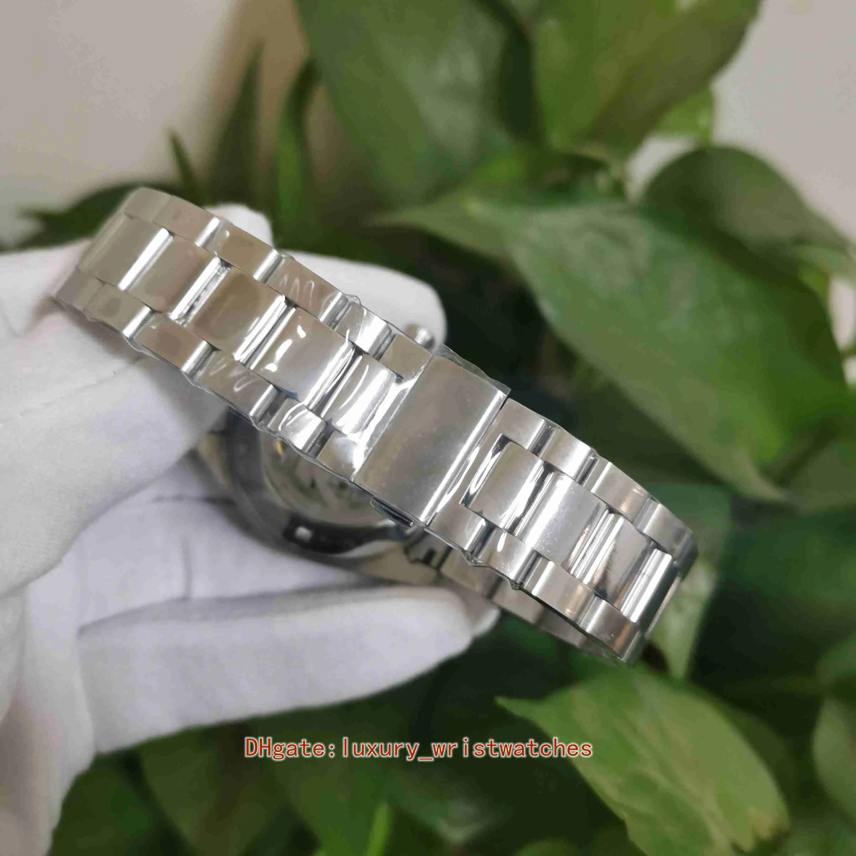 Idealne zegarki wysokiej jakości 41 5 mm Aqua Terra 150m 220 10 41 21 03 004 Przezroczysta stal nierdzewna Przezroczyste mechaniczne automatyczne męże WATC332H
