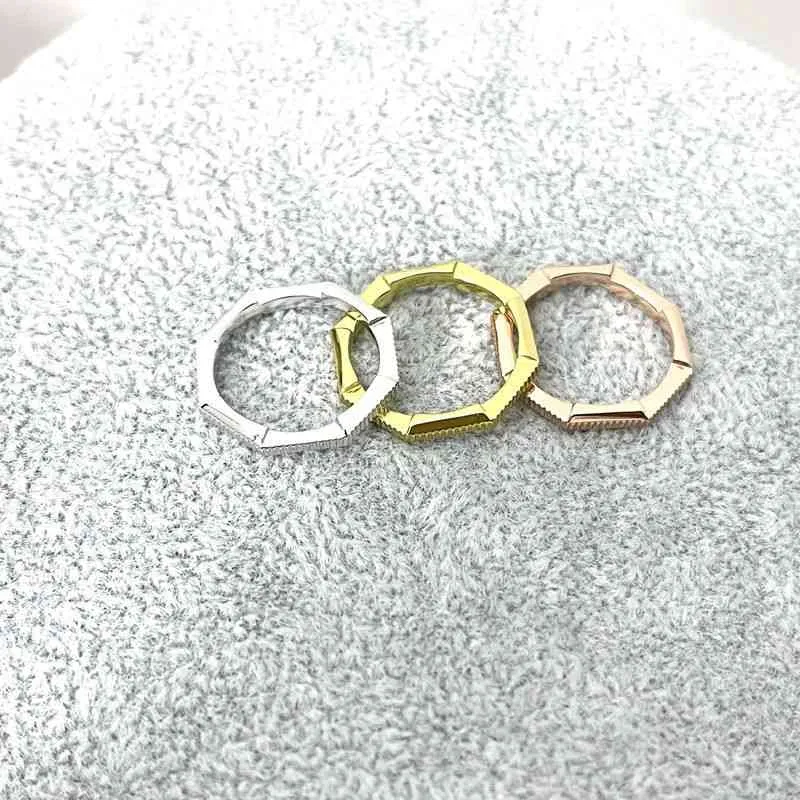 designer de jóias pulseira colar anel link para amor listrado gravado anel feminino simples anel de casalnovas joias