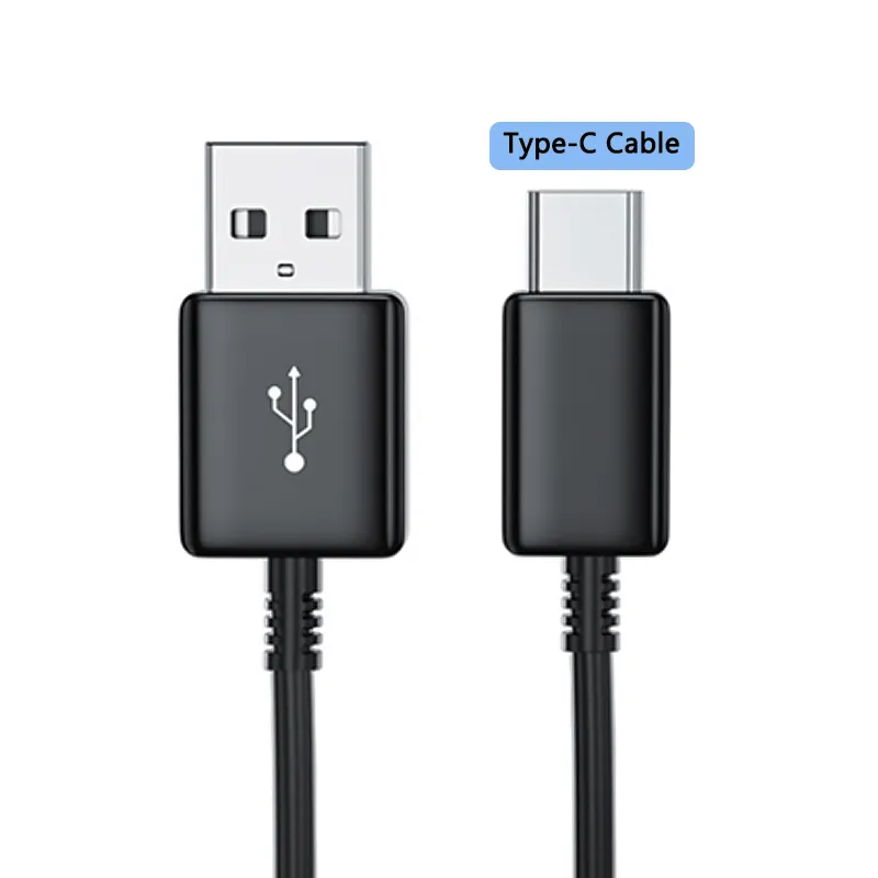 Câble Type-C 1,5 m Câble de chargeur rapide Spring Data Sync Charge rapide pour Samsung S8 S9 S20