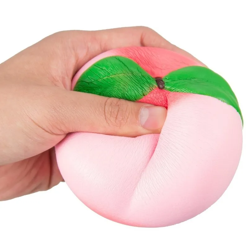 Avocado squishy fruitpakket perzik watermeloen bananencake squishies langzaam stijgende geurende squeeze speelgoed eonal speelgoed voor baby 220629