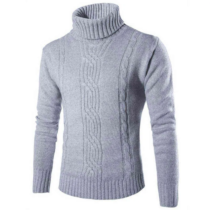 Eridanus Sweater Erkekler Yeni Kış Erkekler Katı Kalın Kalın Örme Beltlenk Adam Sweaters Artı Beden Yüksek Boyun Külot Sıcak Kıyafetler MZM030 L220801