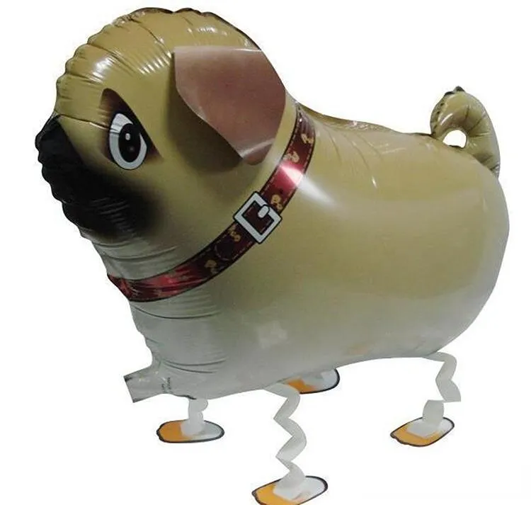 Walking Pet Balon Party Zaopatrzenie w Aluminium Aluminium Film Kreskówki Balony Multisolor Piękne leśne zwierzęta urodziny ślub 0427416477