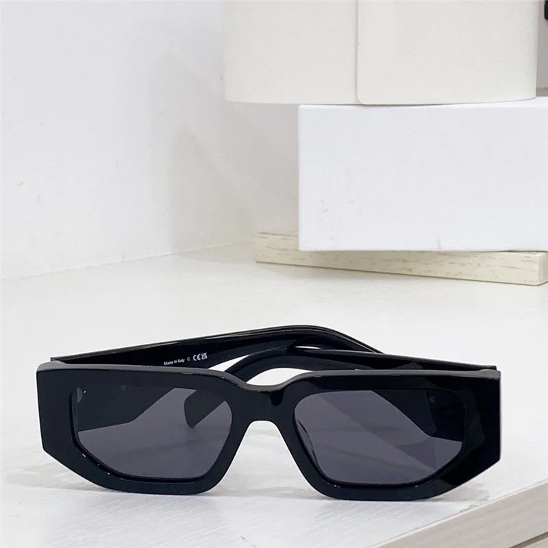 Солнцезащитные очки нового модного дизайна 09ZS с квадратной пластинчатой оправой, популярный и простой стиль, крутой темный стиль, универсальная уличная защита uv400 309S