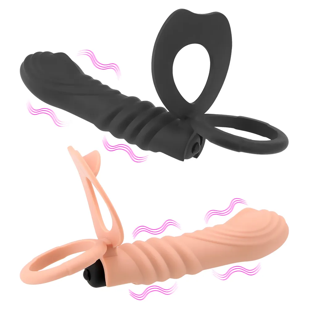 Vatijnriem op lul penis dubbele penetratie anale plug vagina sexy speelgoed voor koppels dildo butt vibrator volwassen games