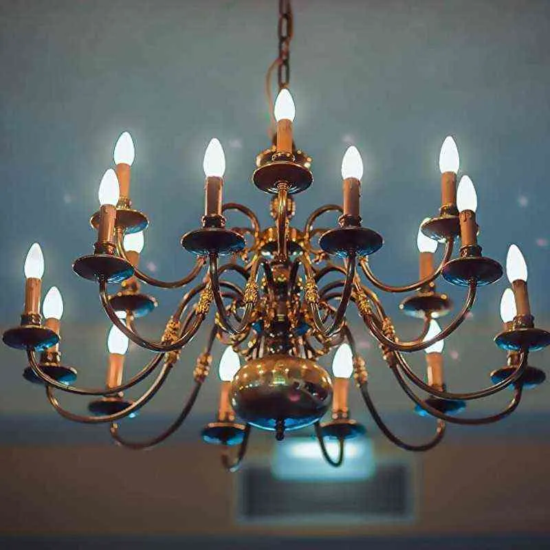 5 LED E14 E27 bougie ampoule 7W 9W Lampada lampe à LED lumière intérieure AC220V LED lustre chaud blanc froid pour la décoration de la maison H220428