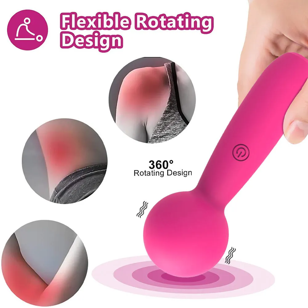 Cesoir Bullet Vibrator USB-Ladung 10 Modi verbessert das Ladung Handheld Body Massager Clit G-Punkt-Vibratoren Sexy Spielzeug für Frauen