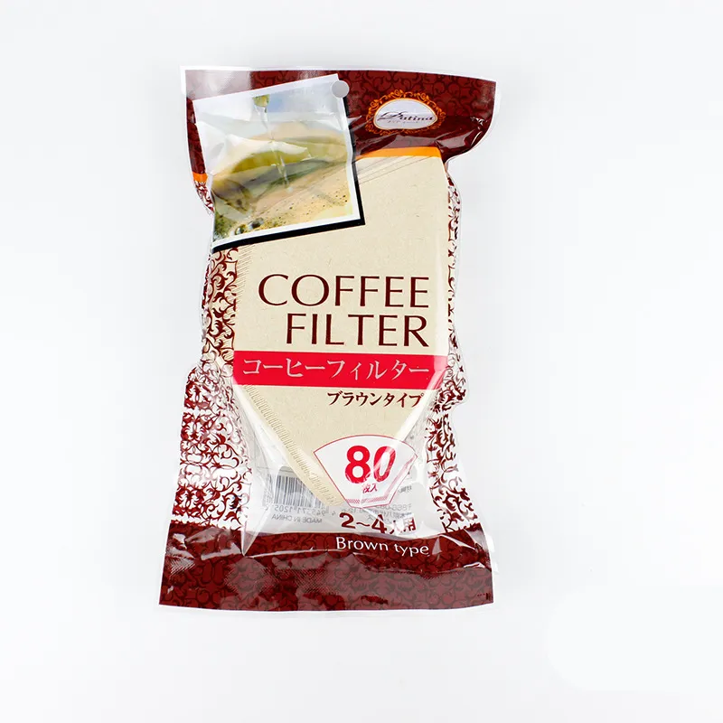 Oryginalna kolorowa nieścisła torebka filtra w kształcie kawy zagęszczona 2-4 osoby ręcznie wysadzone papierowe naczynia stałe 220509