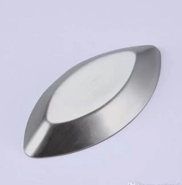 Mini aluminiumlegering båt form kaka mögel ägg tårta mögel gelé pudding diy bakware bakplåt c0412