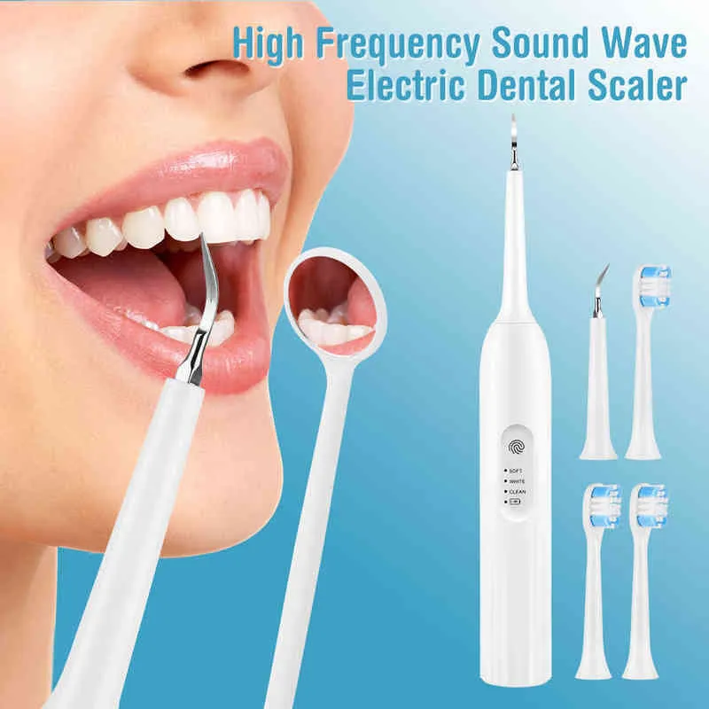 فرشاة الأسنان صوتية أسنان أسنان أسنان الأسنان تبييض التنظيف لحساب التفاضل والتكامل التارتار مزيل USB الموجات فوق الصوتية منظف الأسنان عن طريق الفم 0511