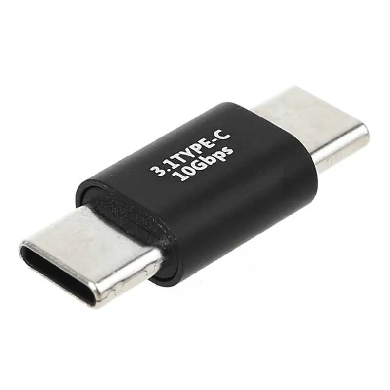 Typ C till USB 3.0 Adapter OTG USB C till manlig kvinnlig omvandlarkontakt 35ea