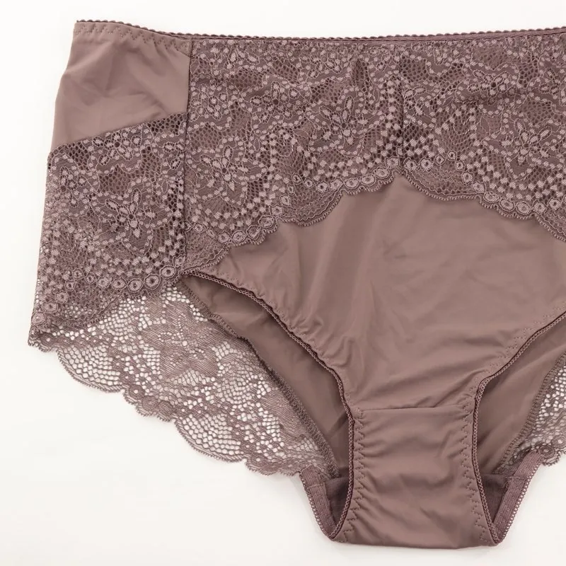 Parifairy Women's UnderPantsセクシーな花柄のブリーフプラスサイズパンティーXL 2XL 3XL 4XL 5XL 6XL Ultra Thin Underseware Lingerie 220511