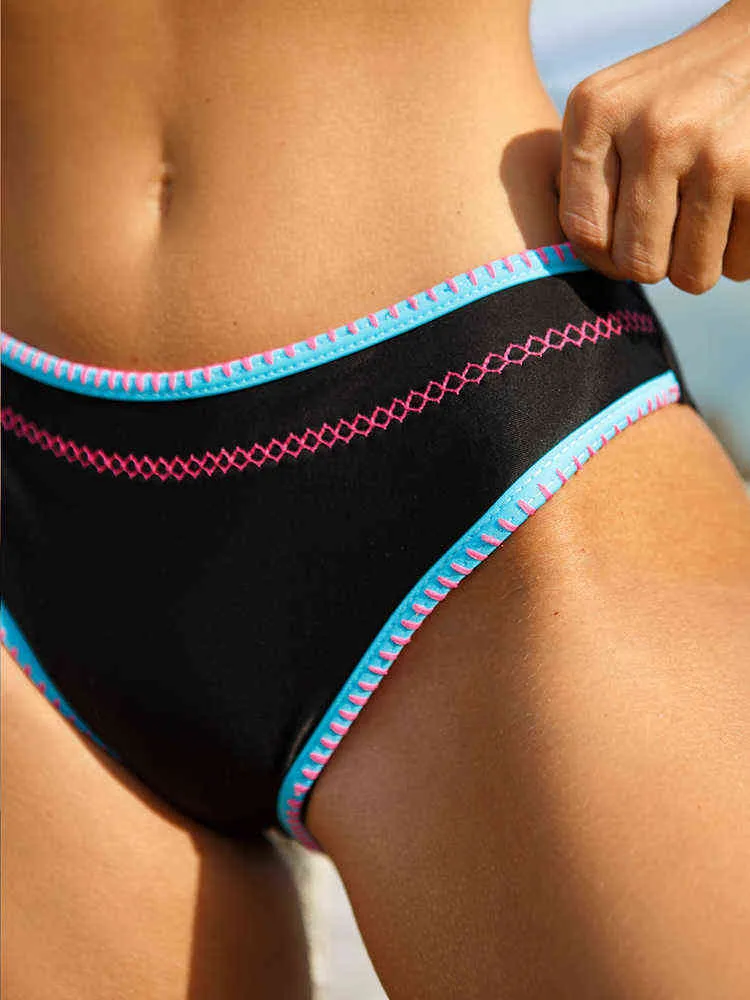 I-x Sexiga Bandeau Bikinis Baddräkt Kvinnor Badkläder Swimwear Conjunto High Cut Biquinis Feminino Trajes de Baño Mujer 2022 Y220420