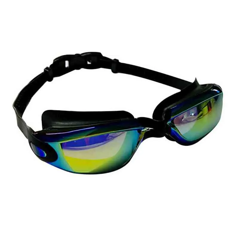 Lunettes de natation anti-buée avec protection UV pour triathlon avec étui pour adultes hommes femmes jeunes enfants lunettes de plongée G220422