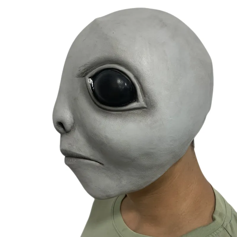 Masques de fête Greyson Halloween Horror Alien Mask Effrayant Horrible Big Eyes Hor 220823