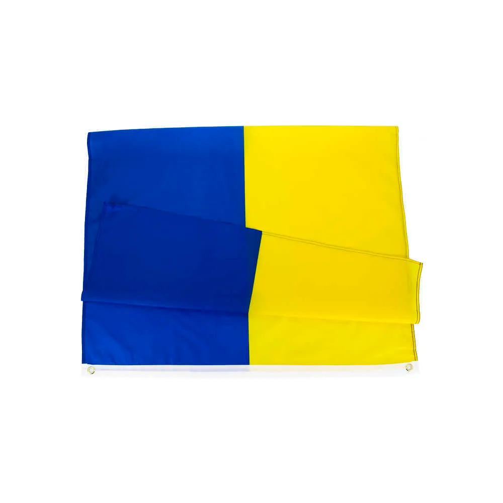 Johnin 90*150cm Blue Yellow ua Ukrainia Flag For Decoration