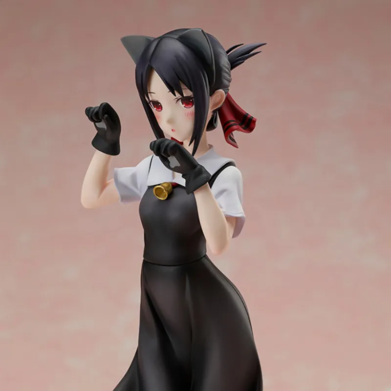 Miss Huiye quiere que confiese Shinomiya Kaguya Linda figura japonesa Coleccionables Modelo Juguetes Adornos Anime Regalo 22 cm 220707