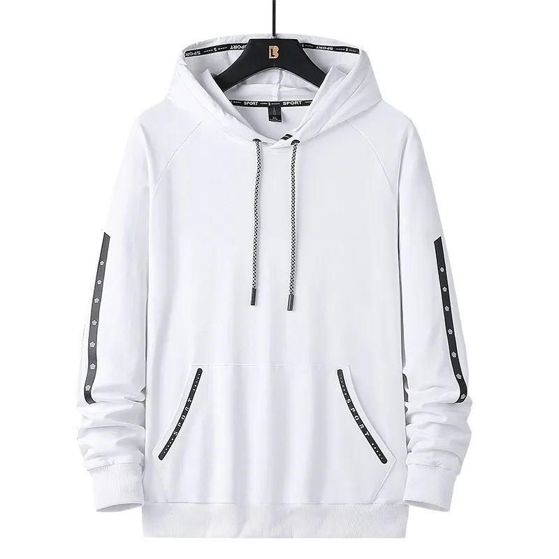 Stor storlek 9xl 150kg män hoodies Sweatshirt Casual Hooded Pullover Mens Hip Hop Streetwear Oversized Hoodie Tracksuit 220325