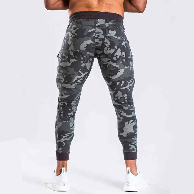 Camouflage Sweatpants Joggers Skinny Pants Men Casual Trousers Male Fitness Workout Cotton Track Pants Autumn Winter Sportswear G220713
