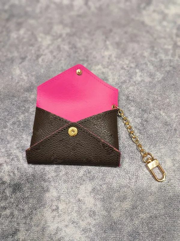 2022 Designers Nyckelpåse Pochette Designer Coin Purse Key Chains Ring Credit Card Holder Luxury Mini Wallet Shoulder Bag255s