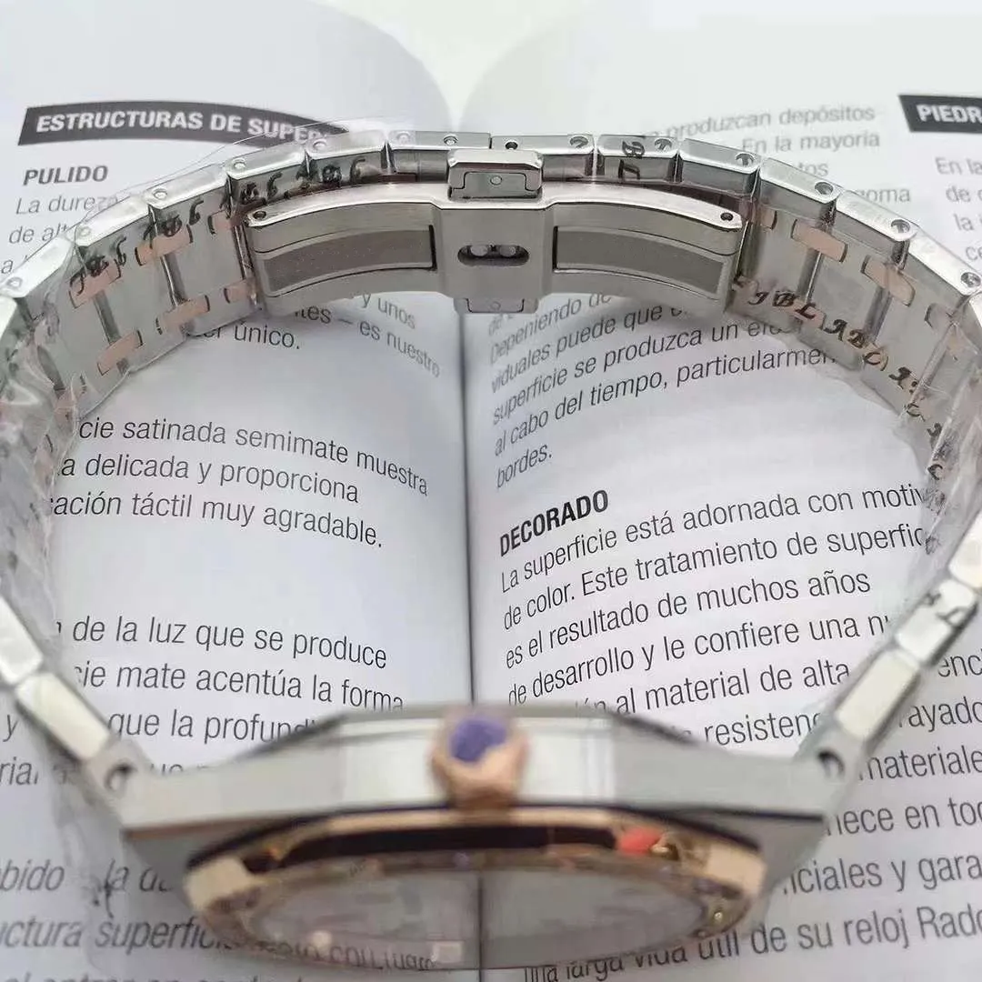 Vender nueva moda mujer reloj de cuarzo banda de acero inoxidable estilo deportivo reloj de pulsera para mujer 33mm a01210k