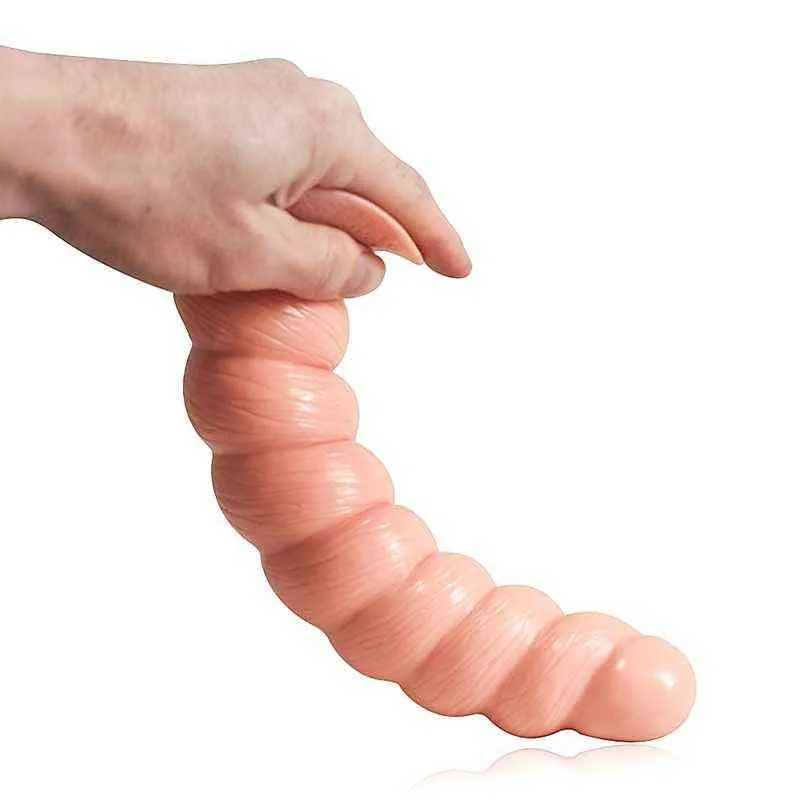 NXY DILDOS Erkekler S ve Kadınlar S Backyard Anal Plug Çubuk Yetişkin Eğlenceli Dilator Krizantem Süper Kalın Masturbator SM Derin Seks Aracı 0316